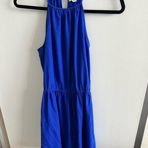 American Eagle Outfitters Royal Blue halter dress